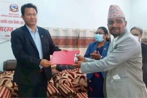 तुर्माखाद गाउँपालिकाको केन्द्र सम्म पक्की सडक बनाउन सम्झौता