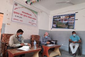 आगामी बजेट निर्माण र कोभिड १९ सम्बन्धी साँफेबगर नगरपालिकाद्धारा सञ्चारकर्मीसँग छललफल