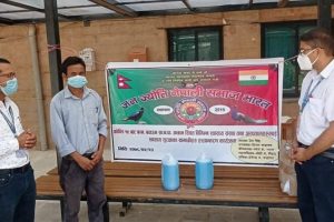 जनज्योति नेपाली समाज भारतद्वारा बयालपाटा अस्पताललाई स्वास्थ्य सामाग्री सहयोग