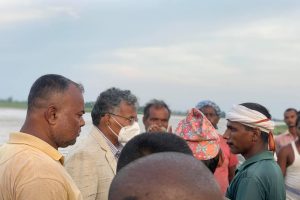 ओलीकोका कारण कमला नदीको तटबन्ध भत्किने अवस्थामा पुग्यो ,मातृकाप्रसाद यादव