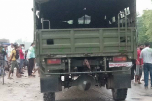 नेपाली सेनाको गाडीले ठक्कर दिँदा कैलालीमा एक किशोरीको मृत्यु