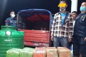 १ क्वीन्टल गाँजासहित एक युवक पक्राउ