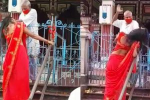 पूजा गर्न गएकी महिलालाई पुजारीलेनै पिटे