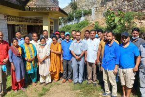 साँफेबगर नगर प्रमुख र उप प्रमुख समाजवादी तिर ,गरे निर्वाचन कार्यलयमा सनाखत