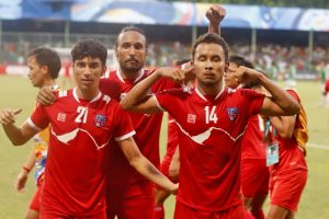 नेपाल पहिलोपटक साफ च्याम्पियनसिप फुटबलको फाइनलमा