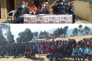 बालबालिका र सराेकारवाला बिच अन्तरक्रिया कार्यक्रम लडागडामा सम्पन्न