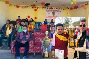 प्रथम देबेन्द्र खड्का स्मृती खुल्ला क्रिर्केटकाे उपाधी रिभर साईड किर्केट क्लबलाई