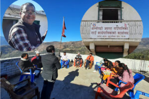 बिकास बजेट कटौती गरेर भएपनी पालीका भित्रका भूमिहिनहरुलाई जग्गा धनी पुर्जा दिईन्छ , अध्यक्ष खड्का