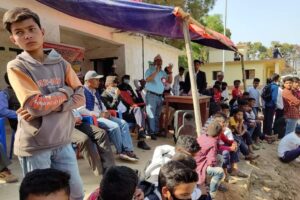 अन्तर माध्यामिक बिधालय स्तरिय राष्ट्रपति रनिङ्ग शिल्ड प्रतियोगिता बान्निगढी जयगढमा उद्घाटन