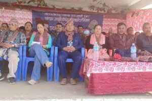 घर घर जाँउ कांग्रेस जिताऔं अभियान तुर्माखादमा सम्पन्न