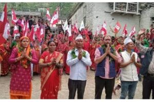 बाम गठबन्धनलाई हराउँदै मेल्लेख ८ हात्तीकोटमा कांग्रेसका उम्मेदवार बिजयी: प्यानल सहित