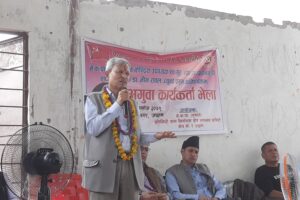 भीम रावलले अछाम पुगेर भने, टिकट दिने अधिकार अध्यक्ष ओलिलाई