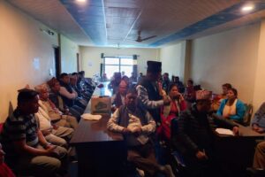 नेपाली काग्रेंस क्षेत्र नं १ प्रदेश सभा “क” को बैठक सम्पन्न
