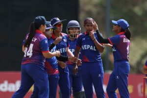 एसीसी महिला प्रिमियर कप:माल्दिभ्स विरुद्ध नेपाली महिला क्रिकेट टोलीको शानदार जीत