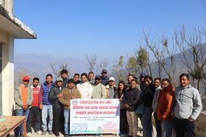 अछाममा झण्डै १४ हजार किशोरीलाई एचपिभी खोप लगाईदै