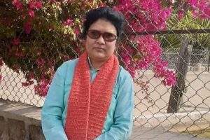 अछाममा एमाले नेत्री भुजेल सवार मोटरसाइकल र जिप ठोक्किए