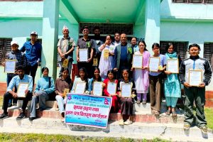 त्रिपुरा सुन्दरी क्याम्पसका नवनिर्वाचित स्वबियुको पदाधिकारीले लिए शपथ