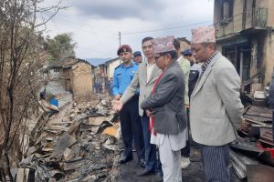 जयगढ आगलागी,५० लाख दिने निर्णय गरि जयगढ पुगे सुदूरपश्चिमका दुई मन्त्री