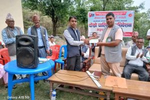 एमाले जयगढ द्वारा जयगढका अग्नि पिडितका लागि ५१ हजार सहयोग