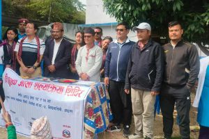 मेल्लेखमा नि:शुल्क आँखा शिविरमा १५० जनाकाे शल्यक्रिया,घरमै सेवा पाउदा स्थानीय दंग