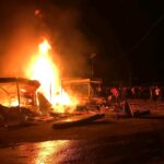 करिब १ घण्टा पछि नियन्त्रणमा आयो साँफे हाटबजारमा लागेको आगो