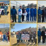 एन्फाले दियो अछामका बिधालयमा फुटबल