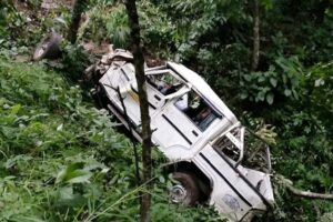 डोटीमा जिप दुर्घटना हुँदा दुई जनाको मृत्यु