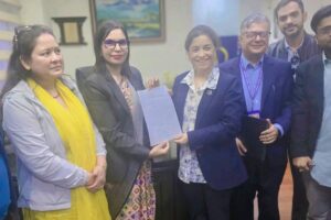 अछाम जिल्लाको टेलिफोन र ईन्टरनेट समस्या बारे रास्वपा सासंद एक्सनमा