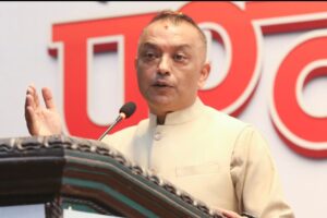 गगन थापाले भने हतार र हताशमा राजीनामा दिएको हैन