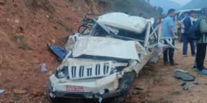 दार्चुलाबाट जुम्ला जादै गरेको जिप अछाममा दुर्घटना २ जनाको मृत्युु