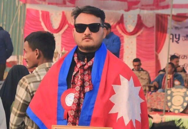 सामाजिक अभियन्ता र युवा नेता लोकेन्द्र साउद रास्वपा प्रवेश