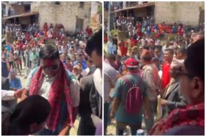 बिनायकमा रास्वपा प्रबेश गर्नेको लहर,एकै दिन ५ सय बढी रास्वपा प्रबेश