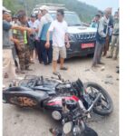 अछाममा स्करपियो र मोटरसाइकल एक आपसमा ठोकिए