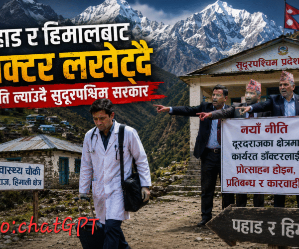 पहाडी र हिमाली जिल्लाबाट डाक्टर लखेट्ने नीति ल्याउदै सुदूरपश्चिम सरकार
